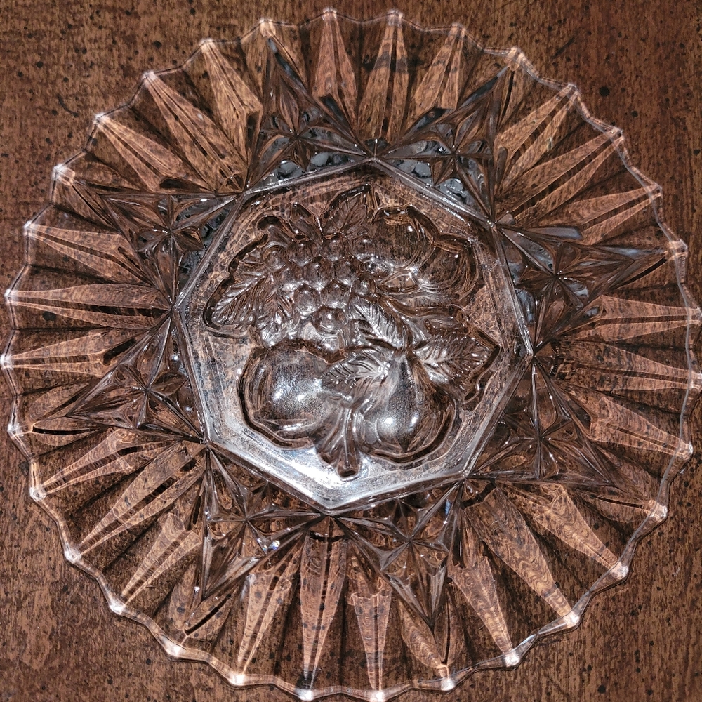 Vintage Federal Glass Plate